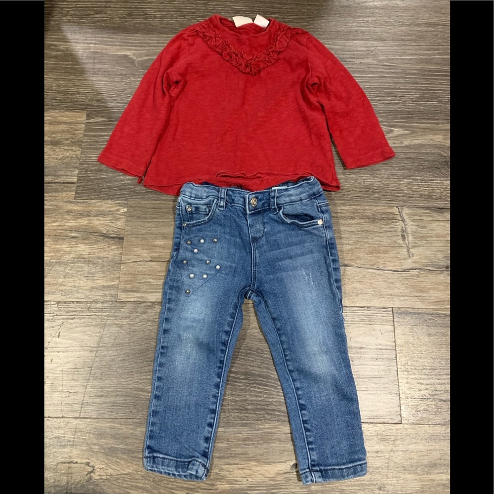 Zara Toddler girl outfit
